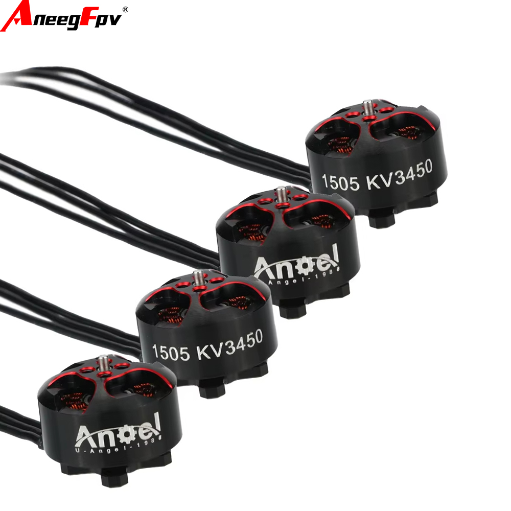 Brushed Drone Motor - Angel 1505 3450KV 3-6S Brushless Racing