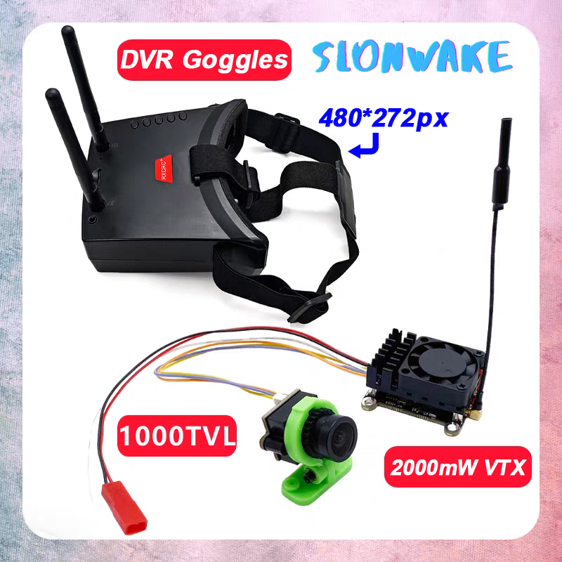 Fpv Goggles - Over 20Km Range 5.8Ghz 2W FPV