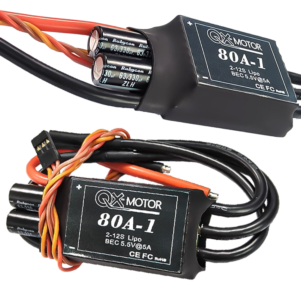 80A 2-12S brushless ESC High p - огляд і ціна Brushed Drone Motor