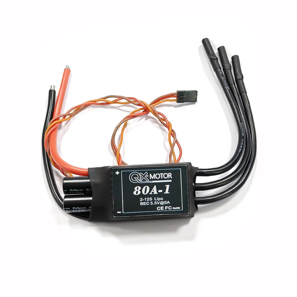 80A 2-12S brushless ESC High p - огляд і ціна Brushed Drone Motor