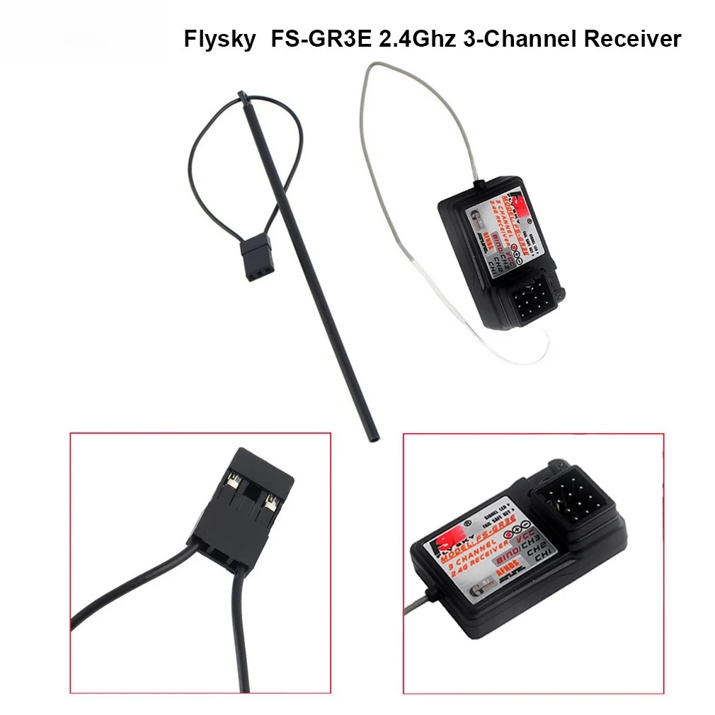Flysky FS-GR3E 2.4Ghz 3-Channe - огляд і ціна Flysky Transmitter