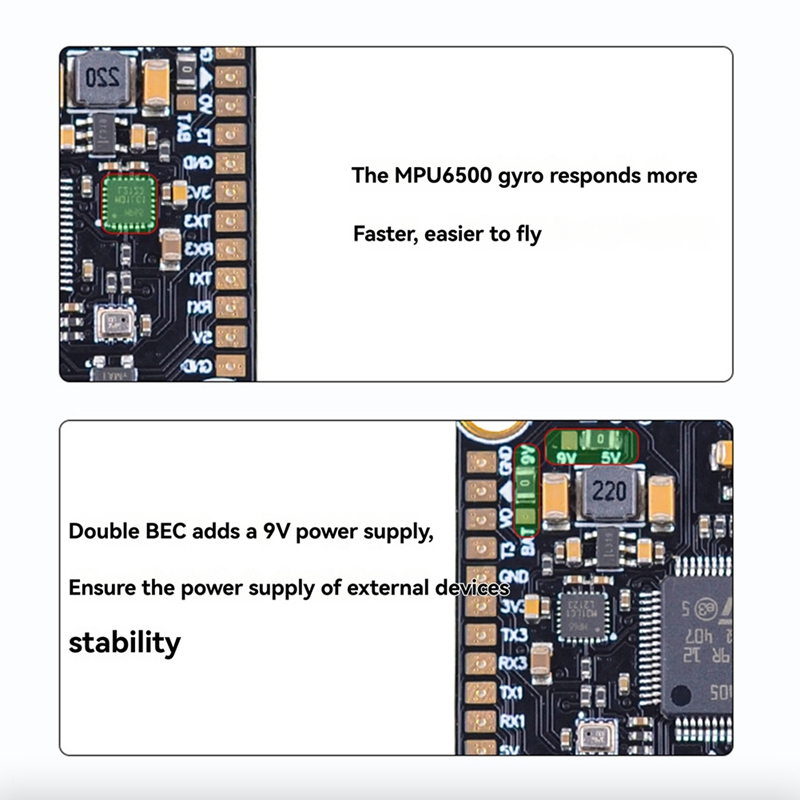 80A+F405/F722 STACK for 13inch - огляд і ціна Flight Controller