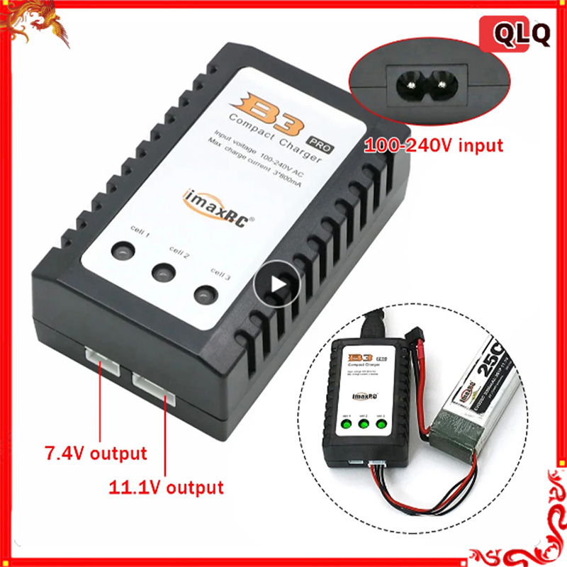 B3 Balanced Battery Charger fo - огляд і ціна Balance Charger Rc