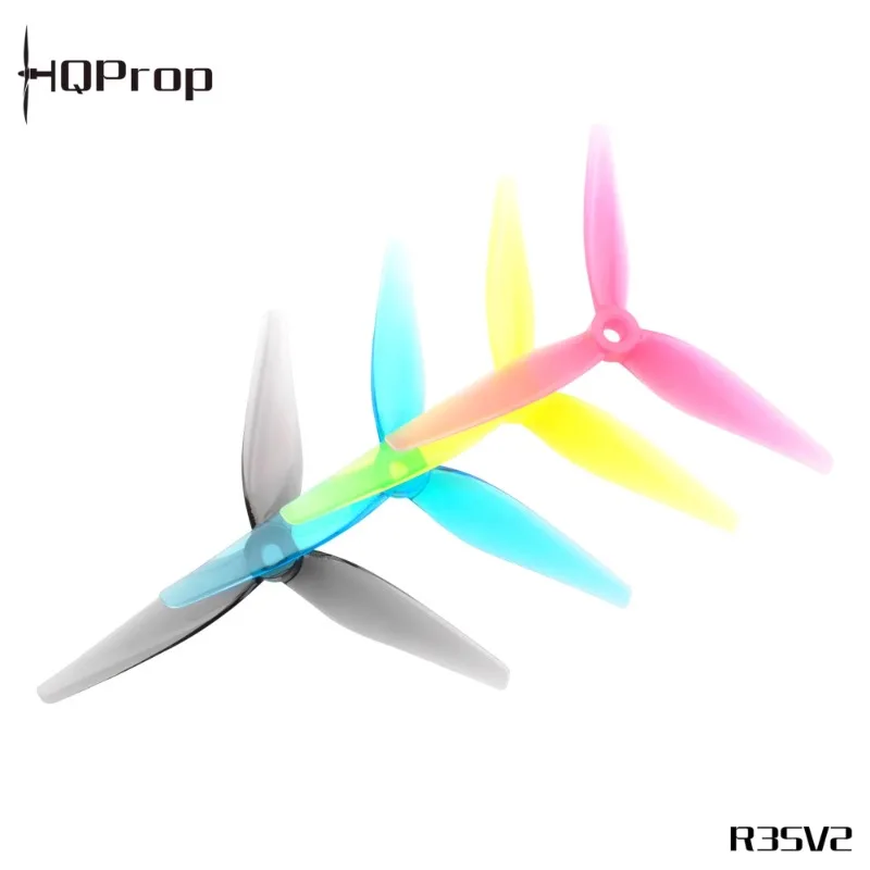 12 PCS / 6 Pairs HQProp 5135V2 - огляд і ціна 5 Inch Propeller