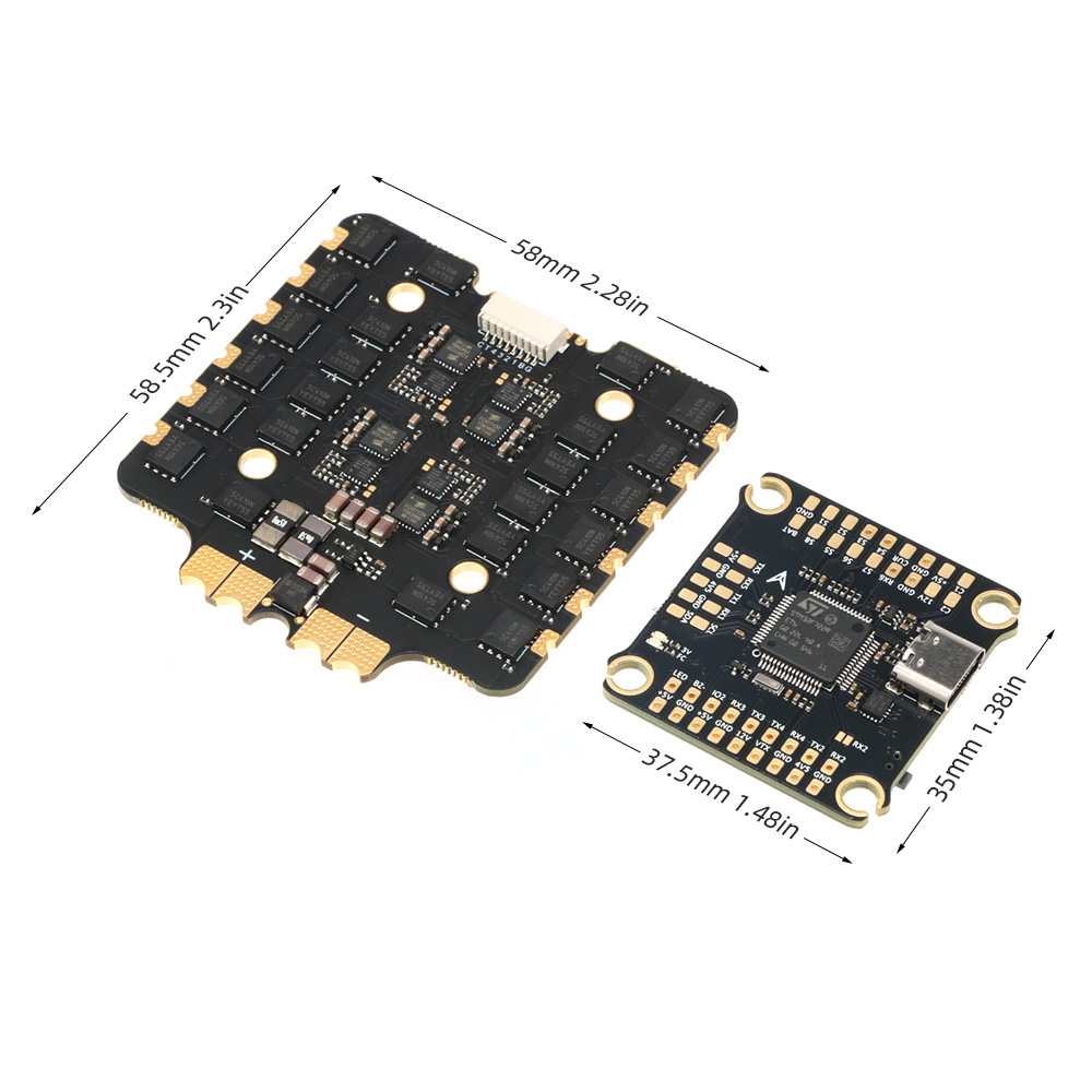 SoloGood F722 100A 8S FC ESC S - огляд і ціна F722 Flight Controller