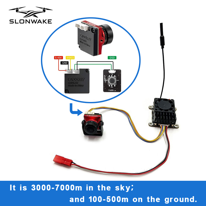 Long Range 5.8Ghz 2W FPV Wirel - огляд і ціна Fpv Camera