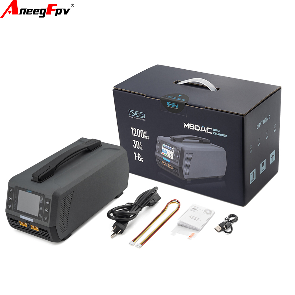 ToolkitRC M8DAC Intelligent Ch - огляд і ціна Smoke Stopper