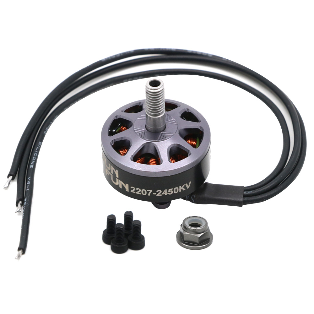 1/4pcs Set Sun Fun 2207 Brushl - огляд і ціна Brushed Drone Motor