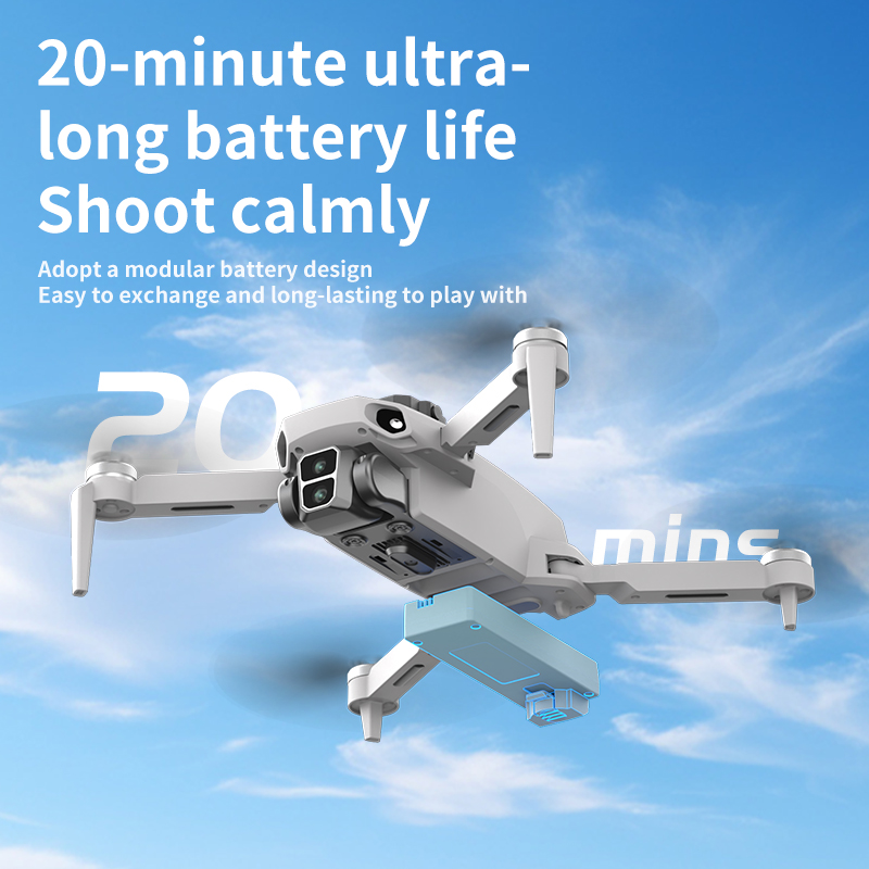 L106/L106-1 8K HD Drone With G - огляд і ціна Propeller Guard