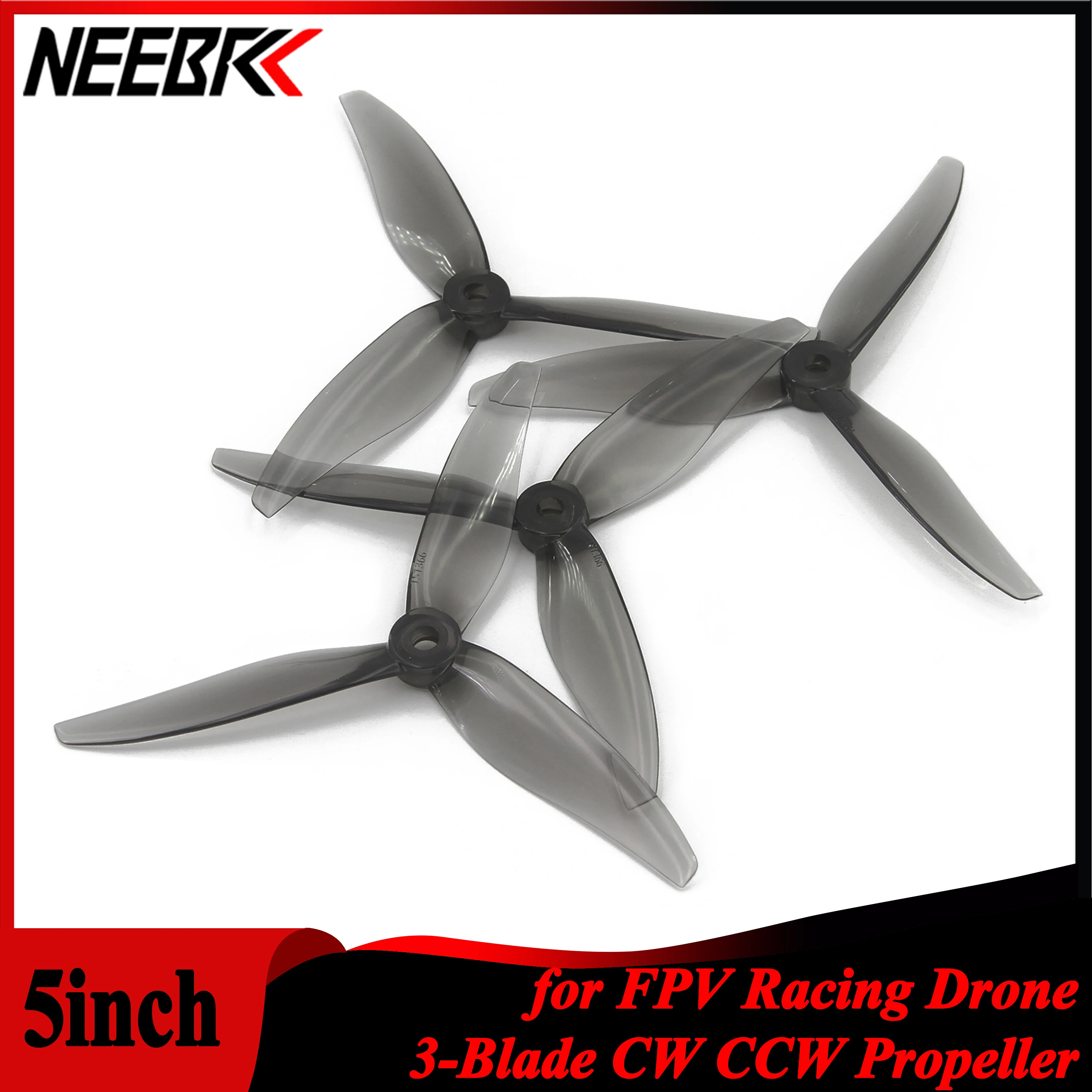 NEEBRC 12 Pairs 5 inch Props 3 - огляд і ціна 5 Inch Propeller