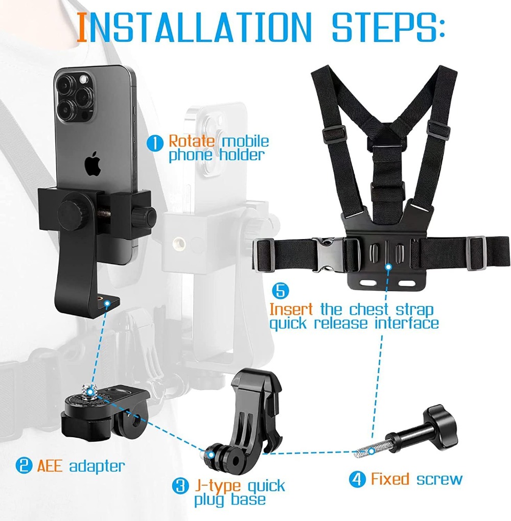 1 Set Adjustable Phone Clip Ho - огляд і ціна Runcam Camera